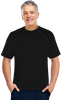 Men's Black Short Sleeve Chemo|Port-Accessible Shirt by Comfy Chemo 
