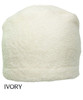 Flurry Fleece Sleep Cap for Chemotherapy Patients by Hats with Heart - Ivory