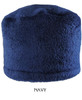 Flurry Fleece Sleep Cap for Chemotherapy Patients by Hats with Heart - navy