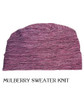 Hats with Heart 3 Seam Sweater Turban/Hat - Mulberry