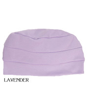 3 Seam Turban Cap for chemo patients by Hats with Heart in Lavender