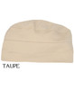 3 Seam Turban Cap for chemo patients by Hats with Heart in Taupe