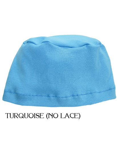 Comfort Sleep Cap for Cancer Patients by Hats with Heart in Turquoise (No Lace)