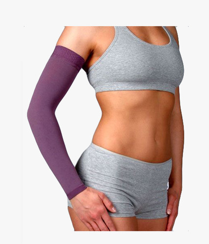 Juzo Soft Dream Sleeve in Seasonal Colors with Silicone Border 20-30 or 30-40 mmHg