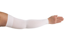 Lymphedivas Compression Arm Sleeve - White