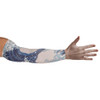 Compression Arm Sleeve for lymphedema by Lymphedivas in Great Wave Pattern