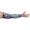 Compression Arm Sleeve for lymphedema by Lymphedivas in Irises Pattern