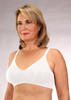Classique Mastectomy Bra - 722 Seamless Cotton Fashion Bra - White
