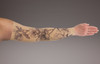 Compression Arm Sleeve for lymphedema by Lymphedivas in Magnolia Pattern