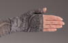 Lymphedivas Compression Gauntlet for lymphedema in Midnight Lace pattern