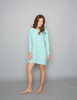 Drain Management- Heal With Style Tunic by Eva and Eileen in Icy Teal