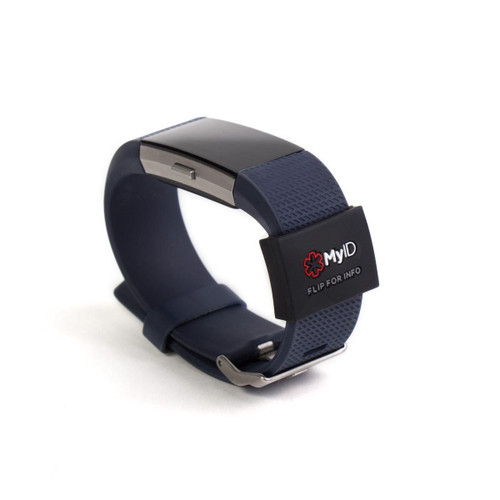 MyID Sleeve Medical ID by ENDEVR for Fitbit, Garmin, Apple and Samsung watches