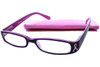 Pink Ribbon Reading Glasses, Living Beyond Breast Cancer Reading Glasses, Breast Cancer Awareness Reading Glasses
