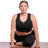Hugger PRIMA by Prairie Wear - Post Surgical/Mastectomy Recovery Compression Bra/Binder & Mastectomy Sports Bra