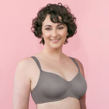 American Breast Care Mastectomy Bra Massage Size 38DD Black at   Women's Clothing store