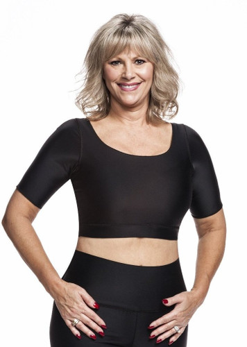 Compression Crop Top by Wear Ease