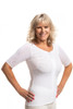 Andrea Compression Shirt with Axilla Pads by Wear Ease