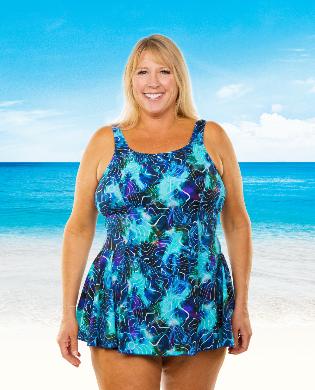 Mastectomy SwimsuitPostMastectomy SwimwearT.H.E SwimwearPocketed
