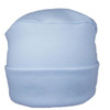 Chemo Turban Cap - Alex Knit Cap in Light Blue by Hats with Heart