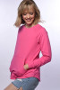 Chemotherapy/Port Accessible Pink Long Sleeve Shirt With Front Pocket