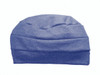3 Seam Turban Cap for chemo patients by Hats with Heart in Heather Denim