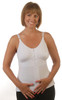 WearEase Beth Post Surgical Camisole in white