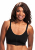 Allyson Zip Front Mastectomy bra with drain pouches by Wear Ease