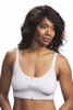 Allyson Zip Front Mastectomy bra with drain pouches by Wear Ease