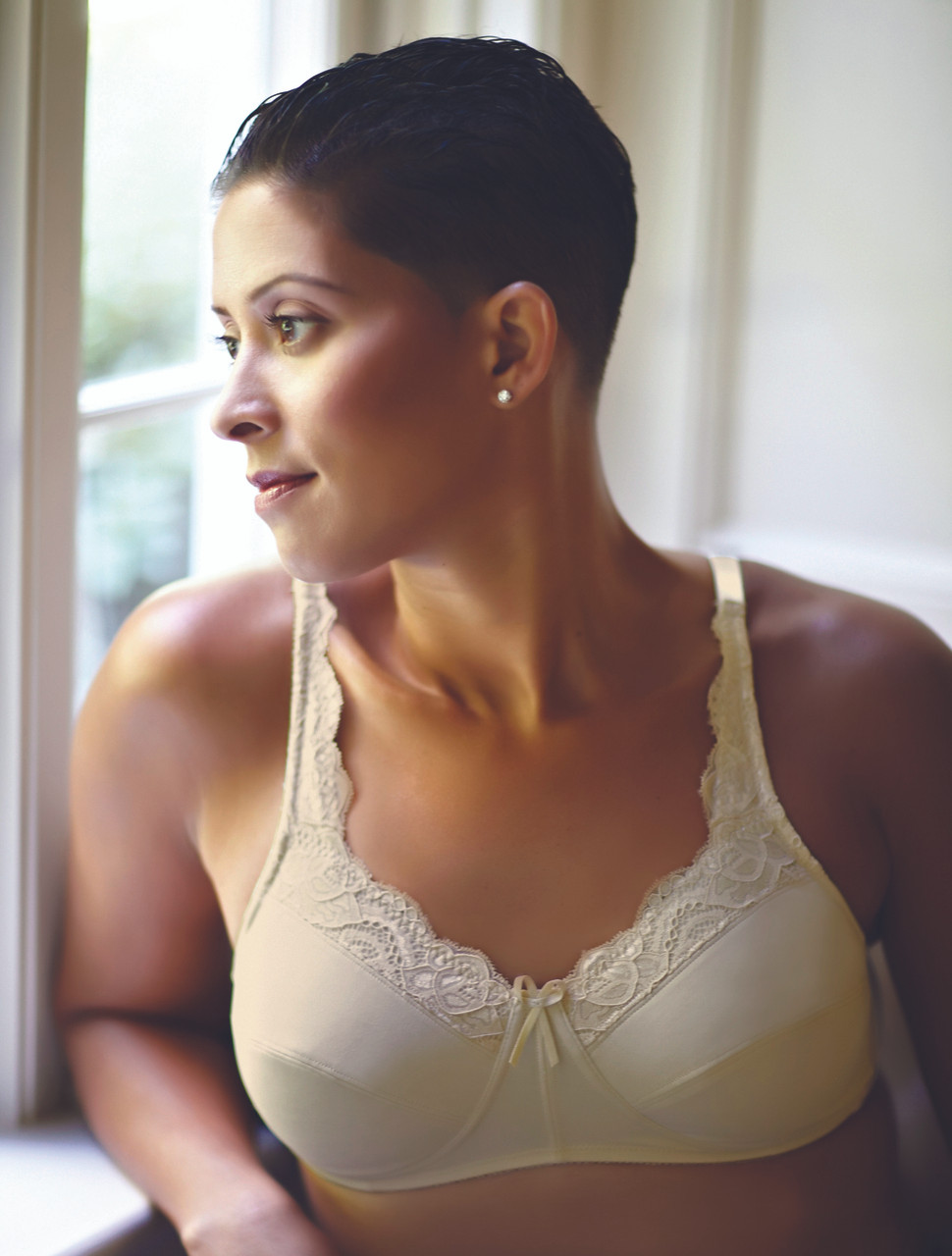Lace Front Mastectomy Bra by American Breast Care - Survivor Room