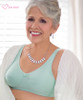 American Breast Care Mastectomy Rose Contour Bra in Mint