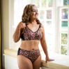 Soft Contour Matching Panty by American Breast Care in leopard