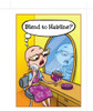 Cancer Girl, LLC - Blend To Hairline? Greeting Card