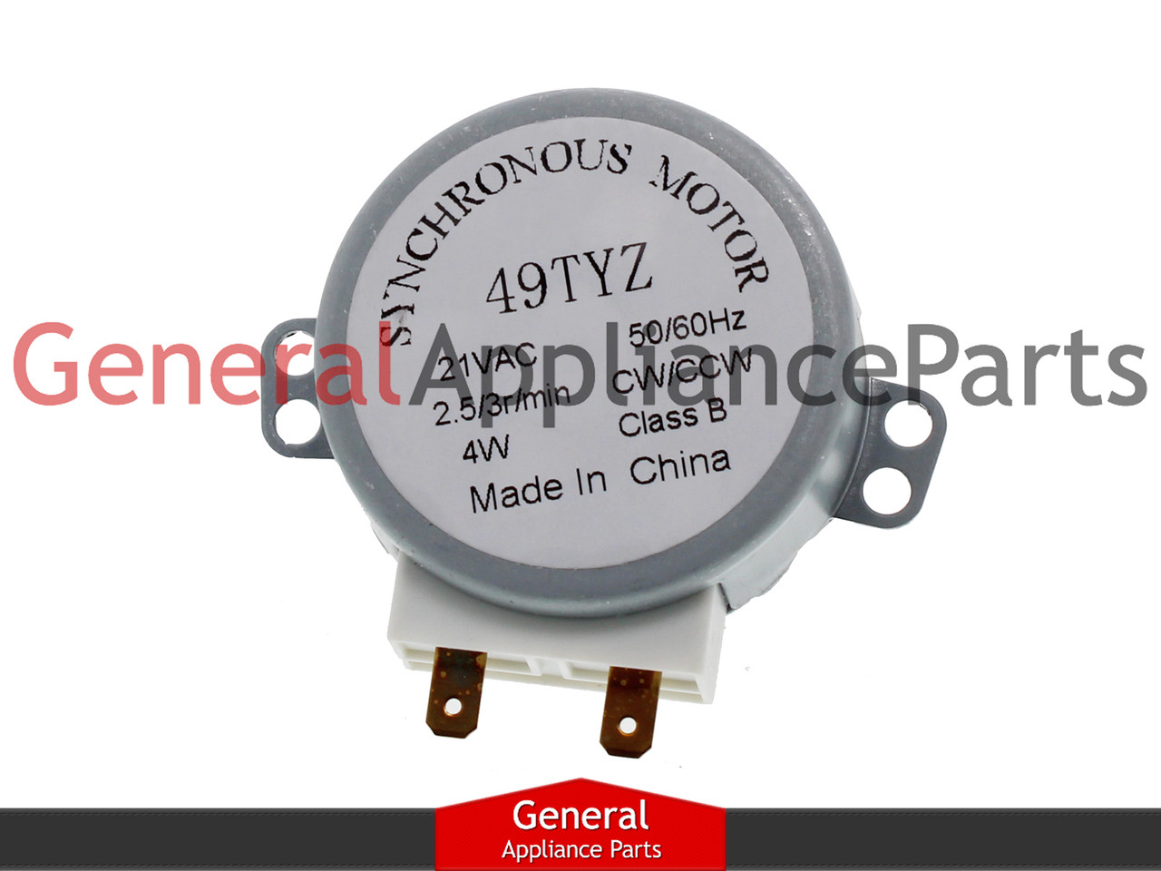 ClimaTek Microwave Turntable Motor replaces General Electric AH237772 General Appliance Parts