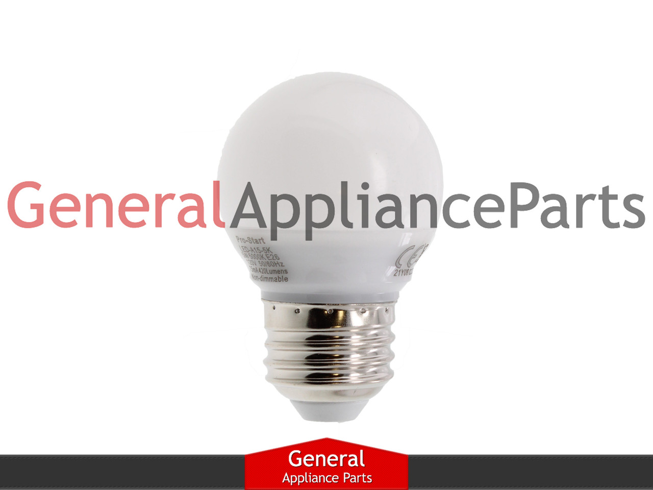Refrigerator Light Bulb fits Whirlpool Maytag # W11043014 W11196500  W11338583 - General Appliance Parts