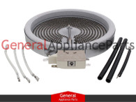 WS01F01172 Oven Stove Range Electric Heating Surface Glass Element Coil Turn Volt Amp Watt 240 230 208 Repair Part