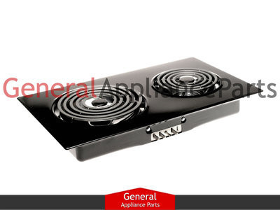 Jenn Air Expressions Collection Cooktop Black Electric Coil