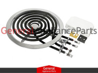 ClimaTek Range Stove 8" Burner Heating Element Replaces Supco Chromalox # SU116 CH30X354