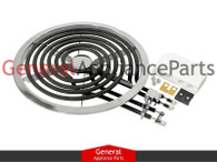 ClimaTek Range Stove 6" Burner Kit Replaces GE # WB30X222 WB30X202 WB30X201 WB30X142 WB30X141