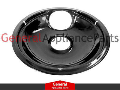 White Westinghouse Range Stove 8 Black Porcelain Burner Drip Pan