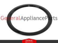 ClimaTek Stove Range 8" Black Burner Drip Ring Replaces Whirlpool Roper Estate KitchenAid Kenmore #