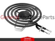 ClimaTek Cooktop Stove 6" Heavy Duty Burner Replaces Whirlpool KitchenAid Roper Estate # 660532