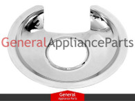 ClimaTek 6" Chrome Drip Pan Replaces Thermador # 486097 485445 412482 14-39-892 14-19-164 14-09-866