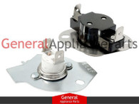 ClimaTek Dryer Thermostat Thermal Fuse Kit Replaces Kenmore Maytag Estate # 279769 3977394 3390291