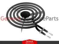 ClimaTek Range Cooktop Stove 6" Small Surface Burner Replaces Gibson White Westinghouse # 5303015210
