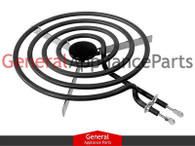 ClimaTek 8" Surface Burner Element Replaces Frigidaire # 222T032P03 222T032P02 222T032P01 222T032P04