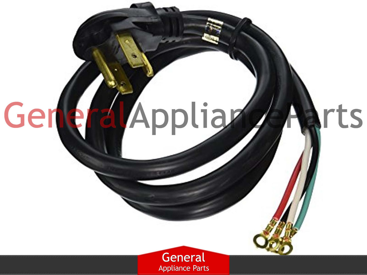 OEM 4 Prong Dryer Cord 6' Ft 30 Amp Replaces Hotpoint Kenmore Sears