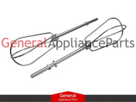 ClimaTek Hand Mixer Beater 2 Pack Replaces Kitchenaid # 8212347 8212348 9702828