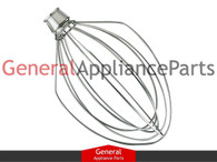 ClimaTek Stand Mixer 5 Quart Wire Whip Whisk Replaces KitchenAid # 4162166 4169865
