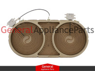 ClimaTek Stove Range Oven Radiant Heating Element Replaces Samsung # DG47-00066A