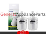 OPM 2 Pack Refrigerator Water Filter Fits Samsung Aqua Pure Plus # DA97-06317A-B